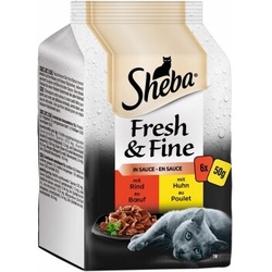Sheba Multipack Fresh & Fine in Sauce 36x50g Rind & Huhn