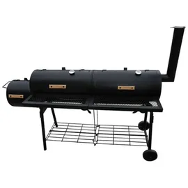 vidaXL Barbecue-Smoker Grill Nevada XL schwarz