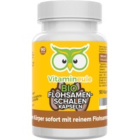 Bio Flohsamenschalen Kapseln - Vitamineule® 90 St