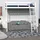 Weber Industries Studio 90 x 200 cm Weiß