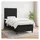 vidaXL Boxspringbett 100 x 200 cm Schwarz