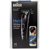BRAUN Hair Clipper Series 5 | Akku Haarschneider | 3-24 mm | Trimmen Konturen