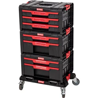 QBRICK System Pro Schubladen-Werkstatt-Set 1 2,0 blau