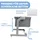 Chicco Beistellbett NEXT2ME Magic EVO Dark Grey, Grau