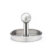 Weis Burgerpresse 11,5 cm Edelstahl weiß
