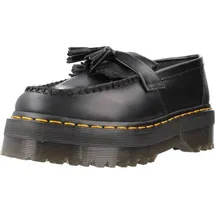 Dr. Martens Damen Adrian Quad Plateau Loafer, Schwarz 41 EU - 41