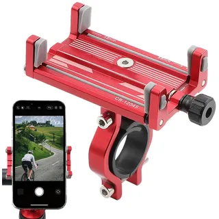 Naqqios Fahrrad Handyhalterung Fahrrad Handyhalterung Fahrrad Handyhalterung 4 Krallen Lenker Clip Scooter Telefonhalterung 360 Grad drehbar für 2,3-3,4 Zoll Smartphones