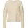 Comma, Longpullover Strukturierter Strickpullover Beige 36