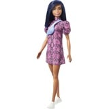 Barbie Fashionistas im Schlangenmuster Kleid