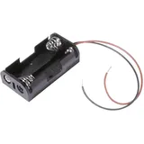 MPD BH2AAW Batteriehalter 2x Mignon (AA) Kabel (L x B x H) 58 x 32 x 16 mm