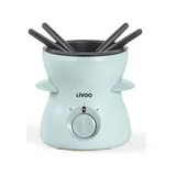 LIVOO DOM470 Schokoladen-Fondue Aluminium, blau