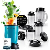 Gourmetmaxx Mr Magic Mixer Standmixer Smoothie Maker 18-teilig