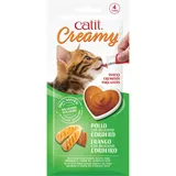Catit Creamy Huhn & Lamm 4 x 10 g