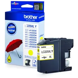 Original Brother LC225XLY Tintenpatrone gelb
