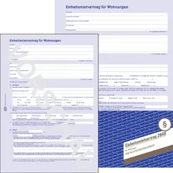 AVERY Zweckform Vordruck 'Mietvertrag gewerblich', SD, A4
