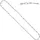 Jobo Singapurkette 925 Silber