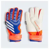 Adidas Predator Match Kids Fingersave Torwarthandschuhe Lucid Blue / Solar Red / White 6