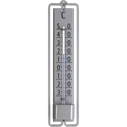 TFA Wand Thermometer 12.2001.54 Gr, Thermometer + Hygrometer, Silber