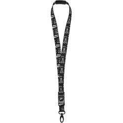 NIKE Premium Lanyard Schlüsselanhänger 027 - black/white/white