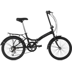 KS CYCLING Spezialfahrrad Faltrad 6 Gänge Klapprad, Schwarz, 32