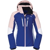 Schöffel Damen Ski Jacket Naladas L, wind- und wasserdichte Skijacke mit Body Mapping Technologie, atmungsaktive Outdoorjacke mit Unterarmbelüftung und Schneefang, cool cobalt, 40