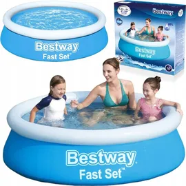 BESTWAY Fast Set Aufstellpool ⌀ 183 x 51 cm Blau
