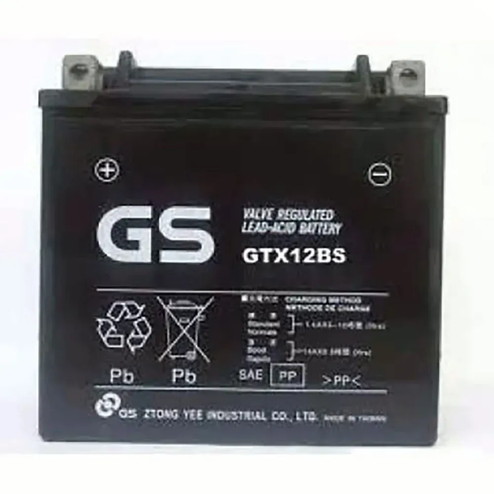 Gs Baterias Gtx12bs Agm-batterie - Black - One Size