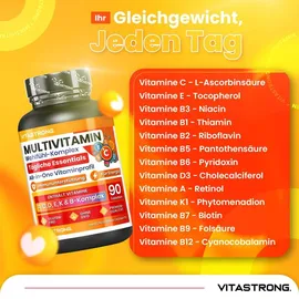 vitastrong Multivitamin Tabletten 90 St.
