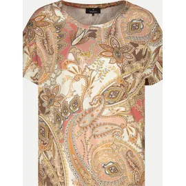 Monari T-Shirt mit Paisleymuster Mehrfarbig 40