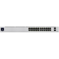UBIQUITI networks Ubiquiti UniFiSwitch 24 Rackmount Gigabit Managed Switch, 24x RJ-45, 2x SFP, PoE+, Gen2 (USW-24-POE)