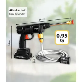 Genius Pressure Cleaner Akku Druckreiniger 12-TLG.