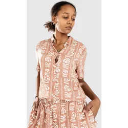 Sisstr Island Beauty Woven Hemd henna Gr. S