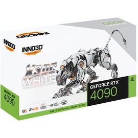 Inno3D (InnoVISION Multimedia Ltd.) Inno3D GeForce RTX 4090 X3 OC White, - Grafikkarten