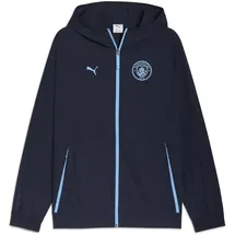 Puma Manchester City Fc Tech Trainingsjacke - Deep Navy / Team Light Blue), XS