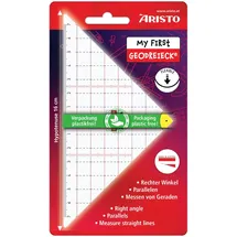 ARISTO Geodreieck My first Geodreieck Parallelen, Rechter Winkel, Geraden