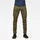 G-Star Rovic Zip 3d Regular Tapered Hosen Dark Bronze Green 33 36