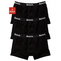 BENCH Boxershorts schwarz 170/176 3er Pack