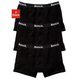 BENCH Boxershorts schwarz 170/176 3er Pack