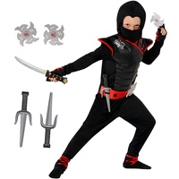 Morph Ninja-Kostüm Kinder, Kostüm Kinder Jungen Ninja, Kostüm Kinder Ninja, Kostüm Ninja Kinder, Ninja Kostüm Jungen, Ninja Kinder Kostüm - 3-4 Jahre