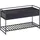 Wohnling Sitzbank WL6.587 90 x 52 x 38 cm schwarz / schwarz