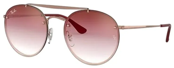 Ray-Ban RB3614N 148/0R Blaze Round Double Bridge Sonnenbrille Gr. Farbe:RB3614N148/0R