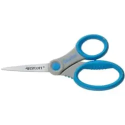 Schere Microban blau/grau WESTCOTT E-30760 00   15,5 cm