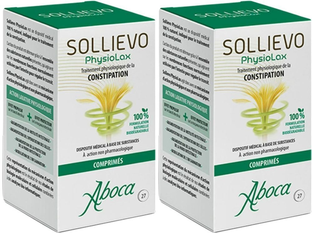 Aboca Sollievo PhysioLax Comprimés 2x27 comprimé(s)