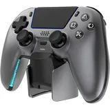 deltaco PlayStation 5 Controller Steel Gray Blau