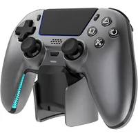 deltaco PlayStation 5 Controller Steel Gray Blau