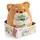NICI Kuscheltier Hund Hiro mit Bubble Tee