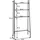 MCW Standregal Dunkelbraun