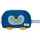 Samsonite Kulturbeutel Happy Sammies Eco Toilet Kit Penguin Peter