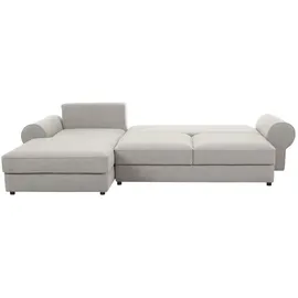 Sofa.de Ecksofa mit Schlaffunktion Ibbie ¦ beige ¦ Maße (cm): B: 320 H: 90 T: 186.0