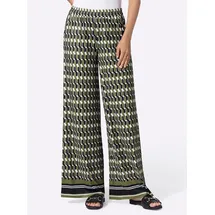 Heine Druckhose Jersey Sportlich Mehrfarbig 46
